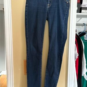 Seven7 Dark Blue Women's Skinny Jeans